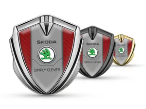 Skoda Metal Emblema Insignia A Tu Gusto Potencia Formato